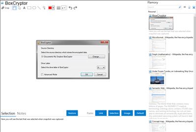 BoxCryptor - Flamory bookmarks and screenshots