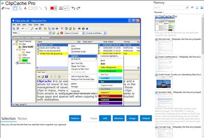 ClipCache Pro - Flamory bookmarks and screenshots