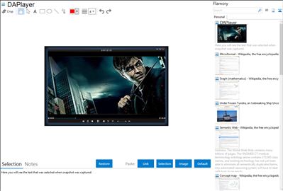 DAPlayer - Flamory bookmarks and screenshots