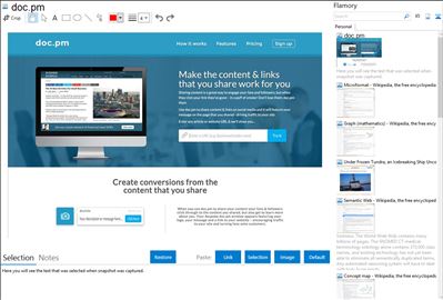 doc.pm - Flamory bookmarks and screenshots