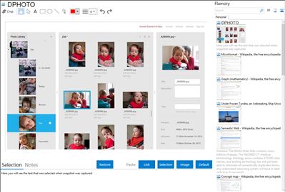 DPHOTO - Flamory bookmarks and screenshots