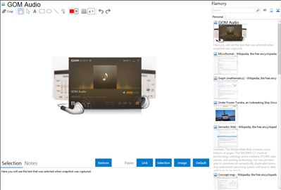 GOM Audio - Flamory bookmarks and screenshots