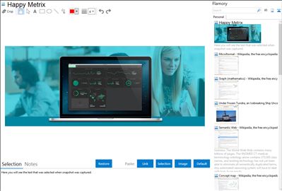 Happy Metrix - Flamory bookmarks and screenshots