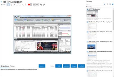 HTTP Debugger - Flamory bookmarks and screenshots