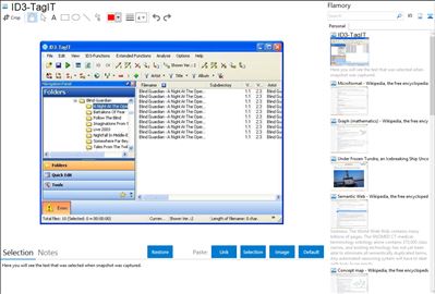 ID3-TagIT - Flamory bookmarks and screenshots