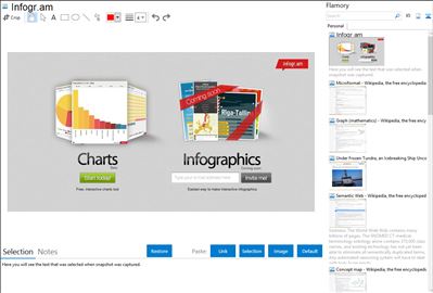 Infogr.am - Flamory bookmarks and screenshots