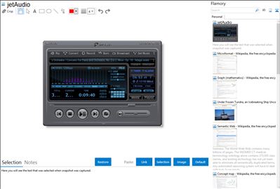 jetAudio - Flamory bookmarks and screenshots