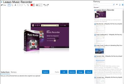 Leawo Music Recorder - Flamory bookmarks and screenshots
