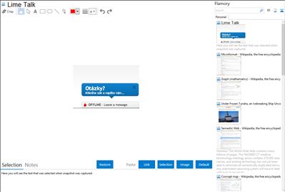Lime Talk - Flamory bookmarks and screenshots