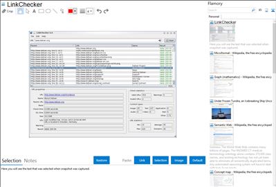 LinkChecker - Flamory bookmarks and screenshots