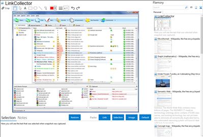 LinkCollector - Flamory bookmarks and screenshots