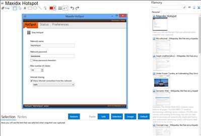 Maxidix Hotspot - Flamory bookmarks and screenshots