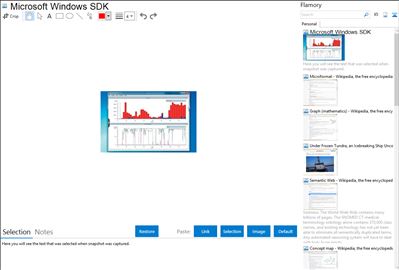 Microsoft Windows SDK - Flamory bookmarks and screenshots