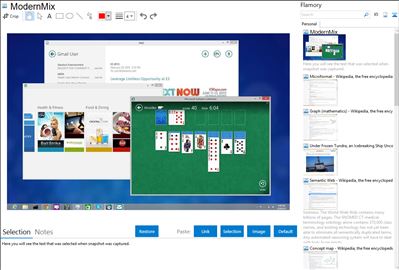 ModernMix - Flamory bookmarks and screenshots