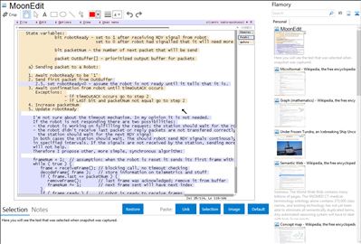 MoonEdit - Flamory bookmarks and screenshots