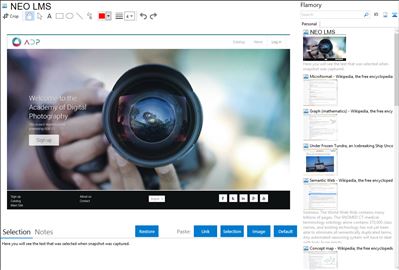 NEO LMS - Flamory bookmarks and screenshots