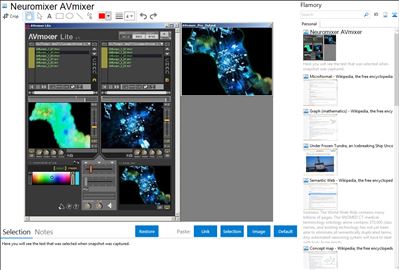 Neuromixer AVmixer - Flamory bookmarks and screenshots