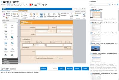 Nintex Forms - Flamory bookmarks and screenshots