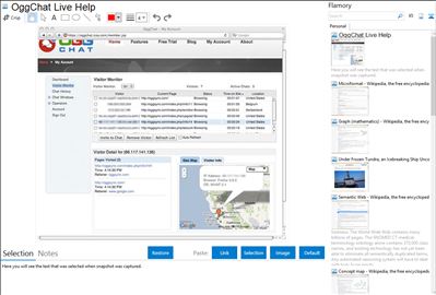 OggChat Live Help - Flamory bookmarks and screenshots