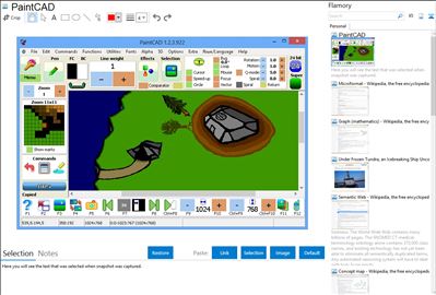 PaintCAD - Flamory bookmarks and screenshots