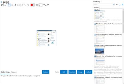 pligg - Flamory bookmarks and screenshots