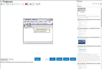 Poderosa - Flamory bookmarks and screenshots