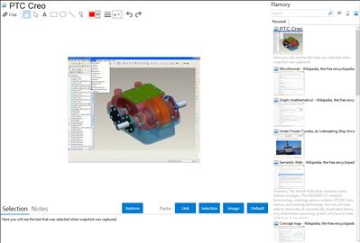 PTC Creo - Flamory bookmarks and screenshots