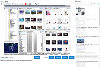 Q-Dir - Flamory bookmarks and screenshots