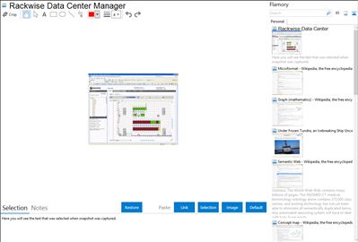 Rackwise Data Center Manager - Flamory bookmarks and screenshots