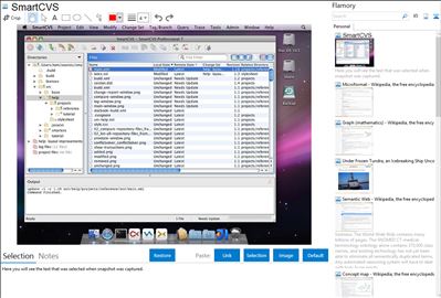 SmartCVS - Flamory bookmarks and screenshots