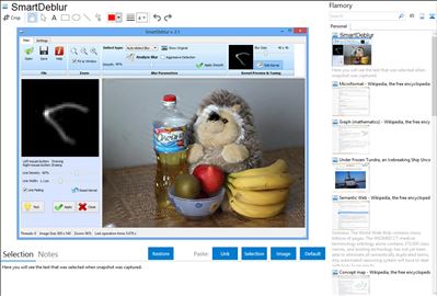 SmartDeblur - Flamory bookmarks and screenshots
