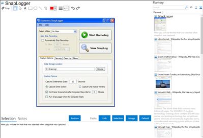 SnapLogger - Flamory bookmarks and screenshots