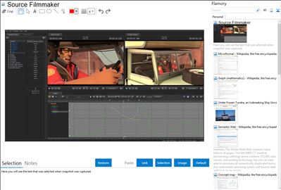 Source Filmmaker - Flamory bookmarks and screenshots