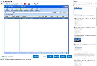 Stealthnet - Flamory bookmarks and screenshots