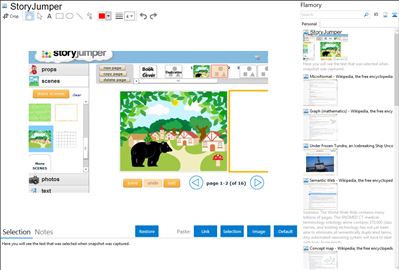 StoryJumper - Flamory bookmarks and screenshots