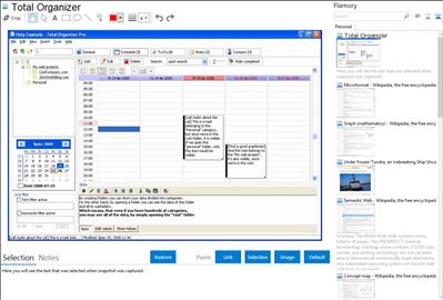 Total Organizer - Flamory bookmarks and screenshots