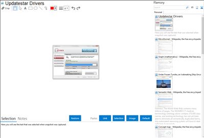 Updatestar Drivers - Flamory bookmarks and screenshots
