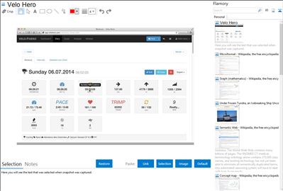 Velo Hero - Flamory bookmarks and screenshots