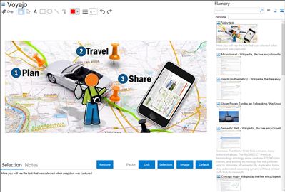 Voyajo - Flamory bookmarks and screenshots
