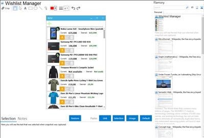 Wishlist Manager - Flamory bookmarks and screenshots